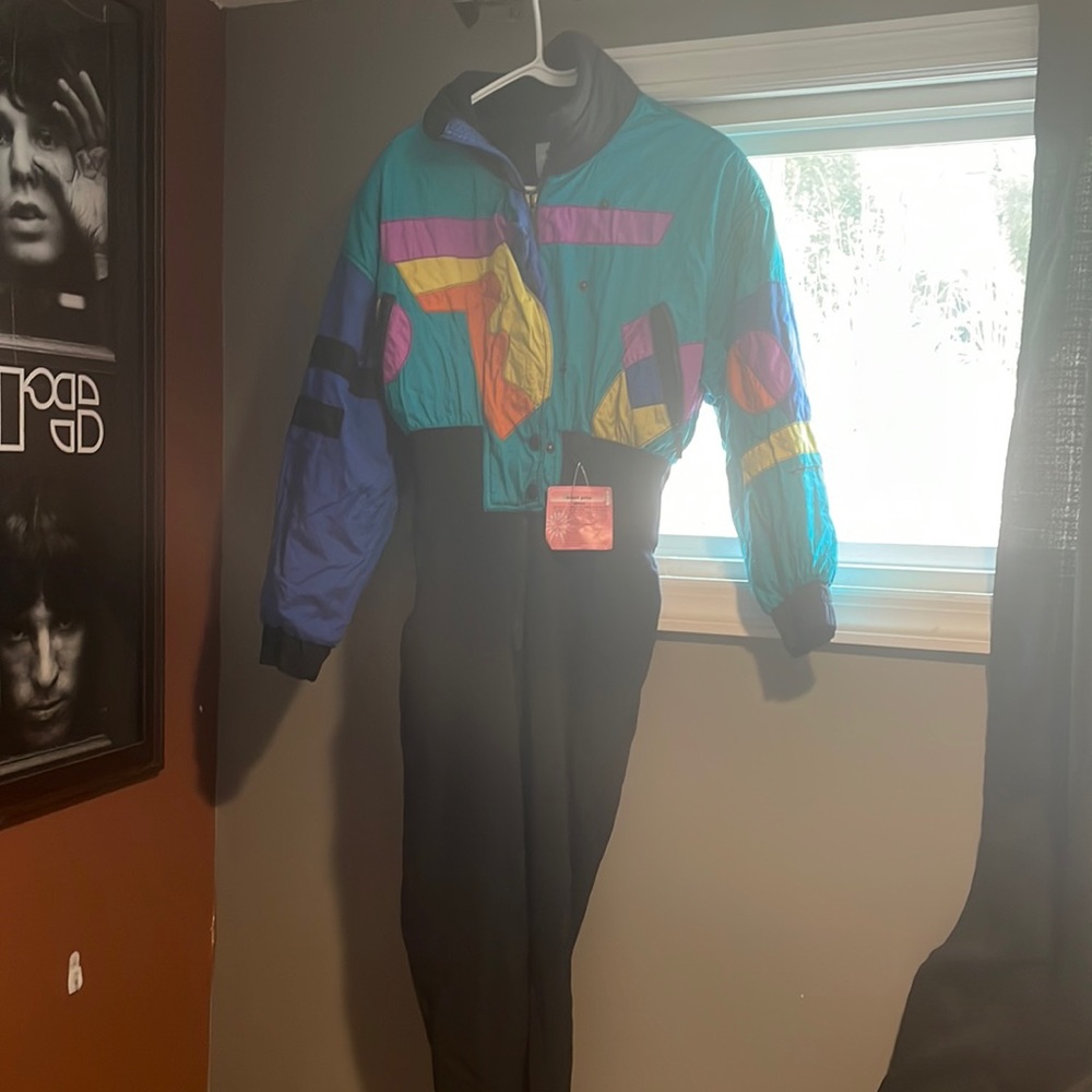 Vintage one piece snow suit